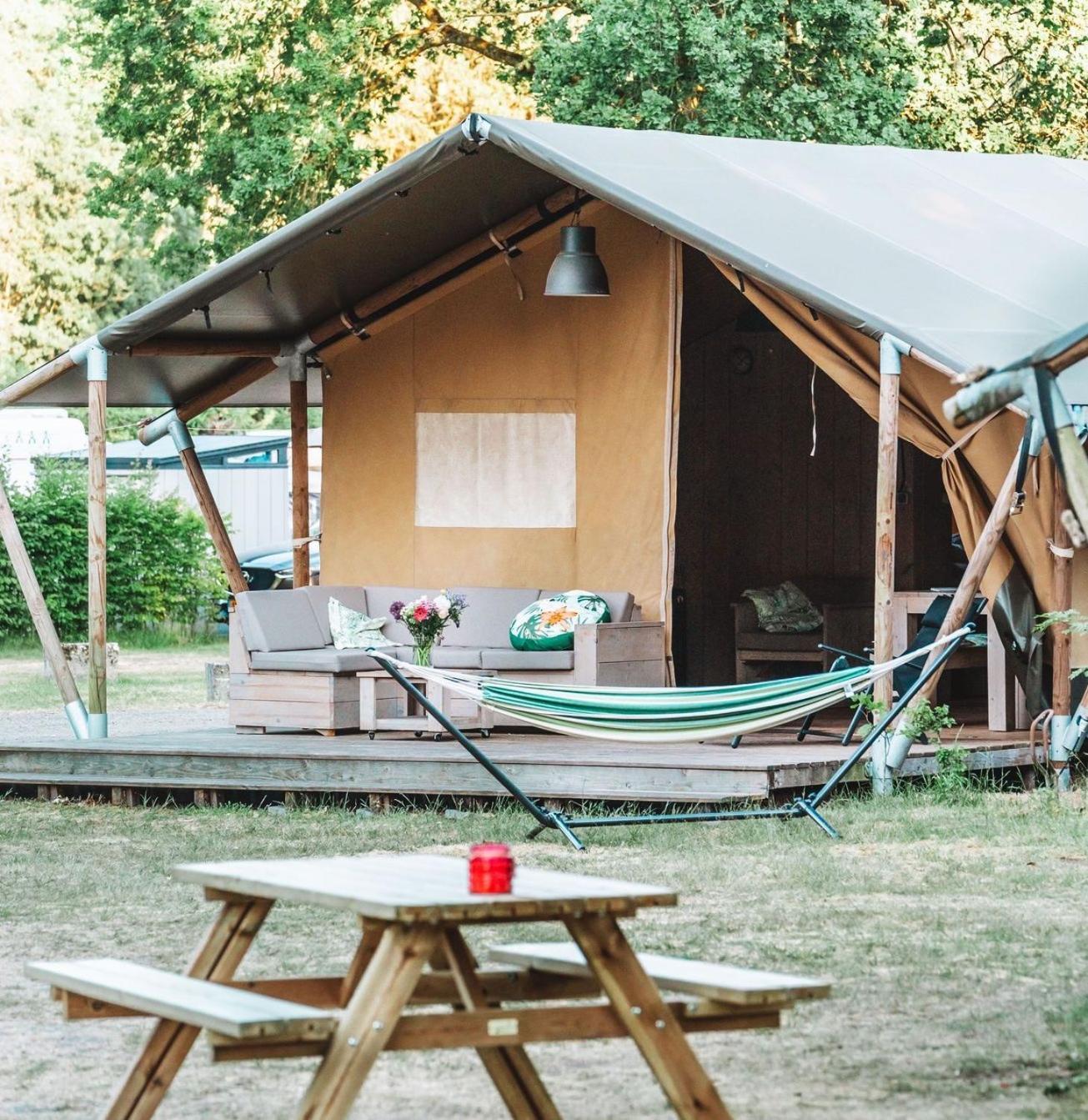 Glamping Holten Luxe Safaritent 2 Экстерьер фото