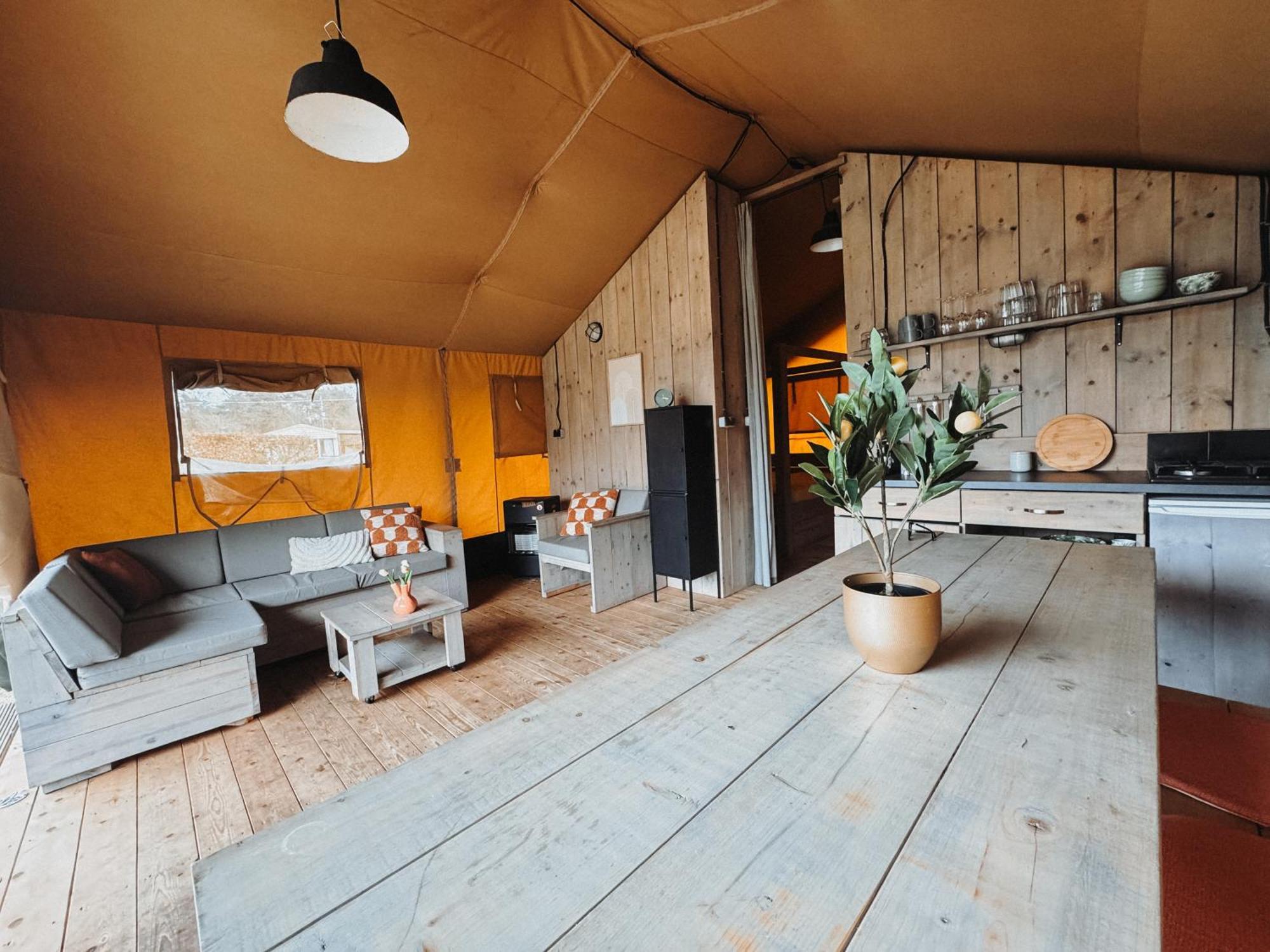 Glamping Holten Luxe Safaritent 2 Экстерьер фото